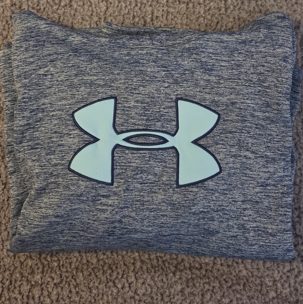 Under Armour Blue Heathered Sweatshirt